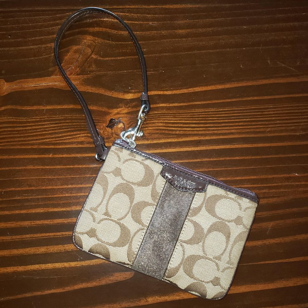 Coach wristlet